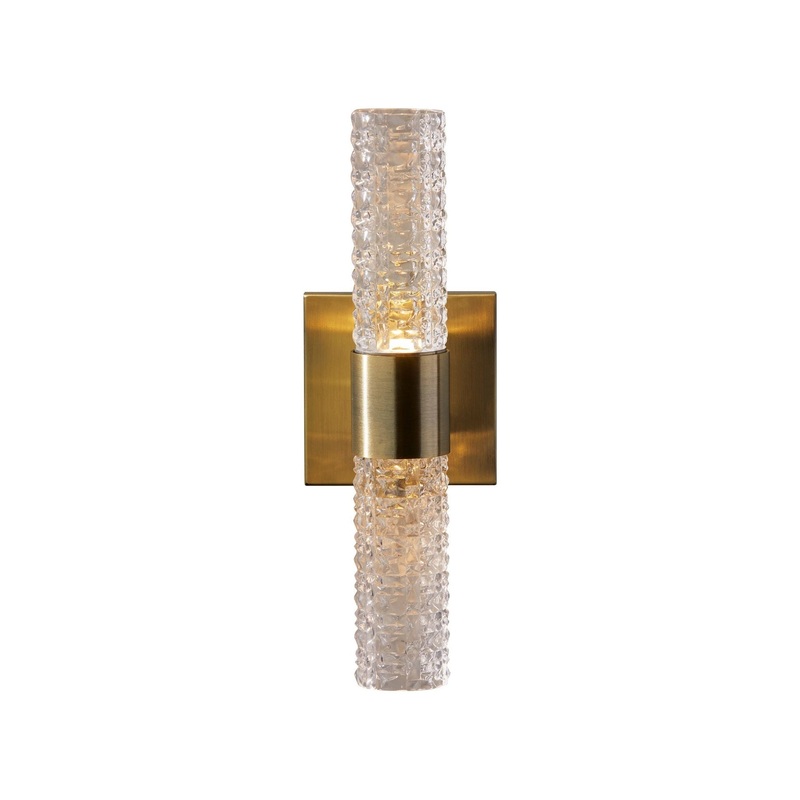 Harriet LED Wall Lamp Antique Brass