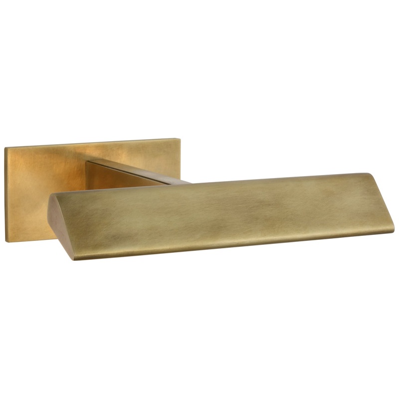 LED Picture Light from the Petrel Collection in Hand-Rubbed Antique Brass Finish by Visual Comfort Signature