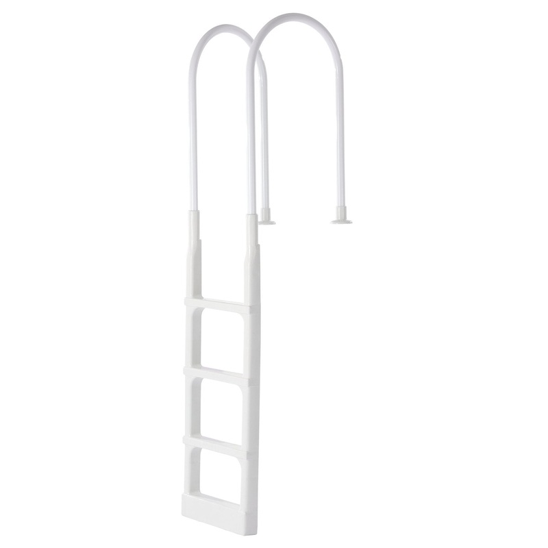 VEVOR Thickened 4-Step Pool Ladder of Double Handrails for 1219.2-1371.6mm Pool