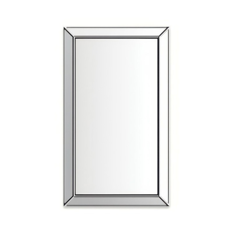 Medicine Cabinet Murray Hill 24 x 40 x 4 Inch Framed 1 Doors Mirrored Slow Closing Chrome