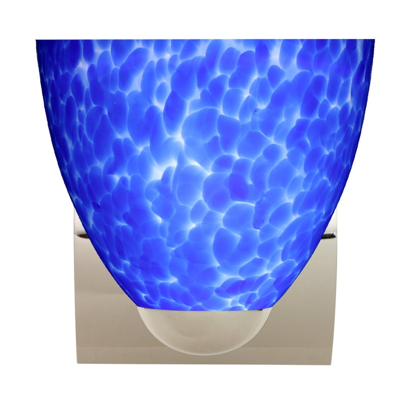 One Light Wall Sconce from the Sasha Collection in Chrome Finish by Besa