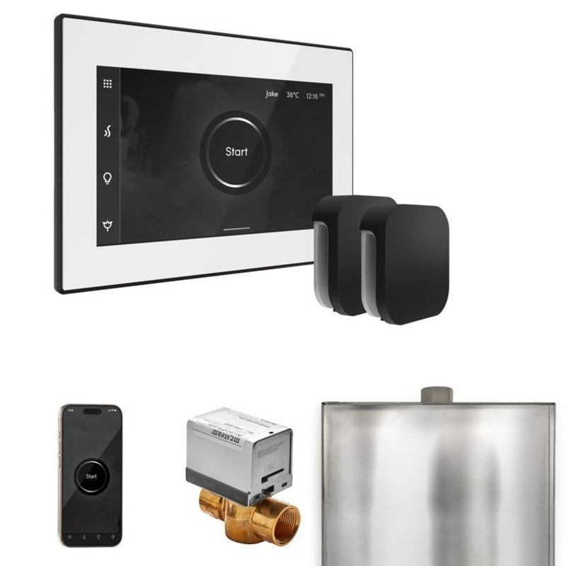 Steam Kit xButler Max White/Matte Black Control Package for MS4/MS5/MX6