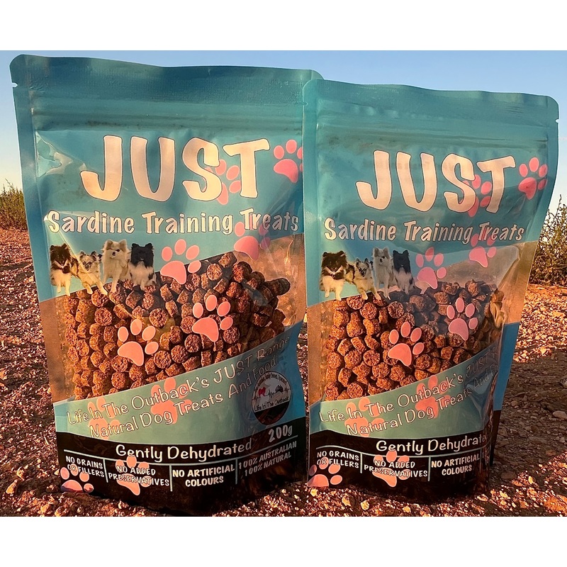 1x Just Sardine Training Treats – 100g