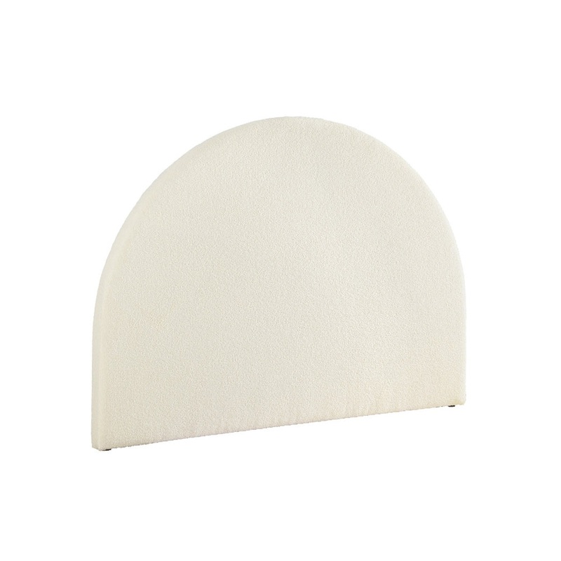 Artiss Bed Head Headboard Bed Frame Double Boucle – GREI White