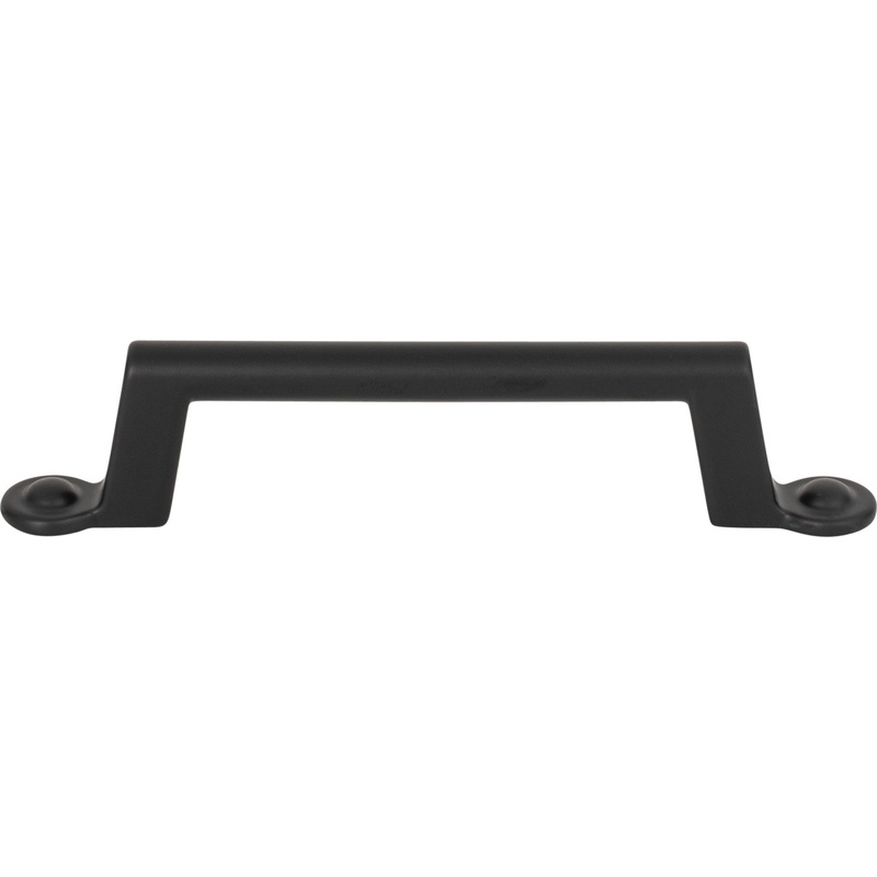 Atlas Homewares Bradbury Pull 3 3/4 Inch (c-c) Matte Black