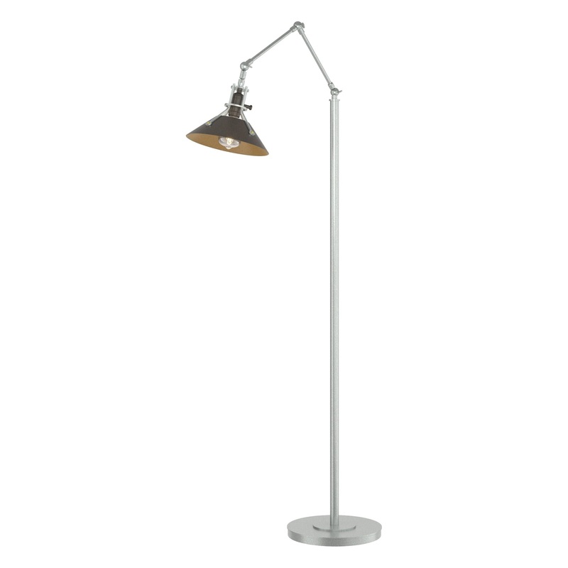 Henry Floor Lamp Vintage Platinum Oil Rubbed Bronze