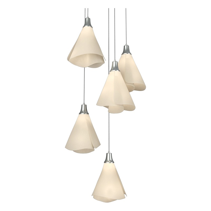 Mobius 5-Light Pendant Vintage Platinum