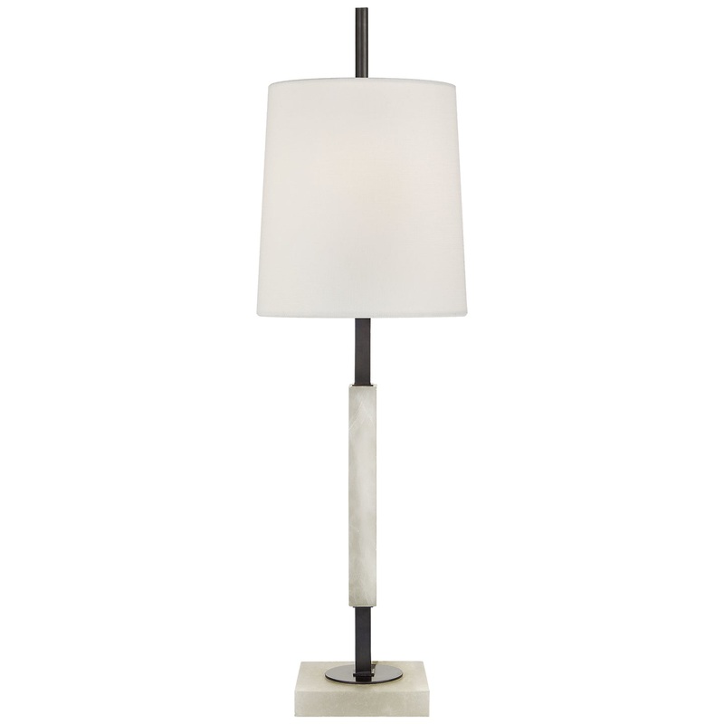 One Light Table Lamp from the Lexington Collection in Bronze Finish by Visual Comfort Signature