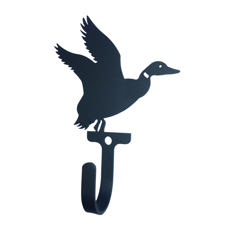 Village Wrought Iron WH-291-S Duck Wall Hook Small