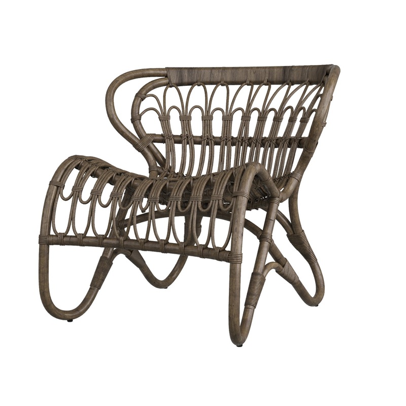 Arteriors 5753 Rayna Lounge Chair Gray Wash (Discontinued)