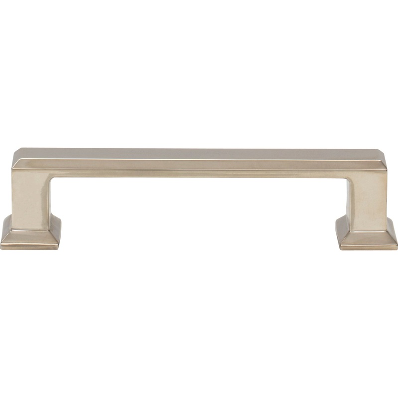 Atlas Homewares Sweetbriar Lane Pull 3 3/4 Inch (c-c) Polished Nickel
