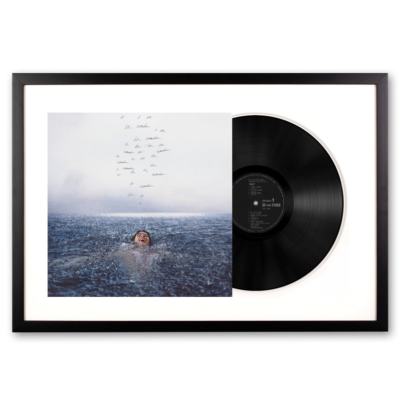 Framed Shawn Mendes Wonder – Vinyl Album Art