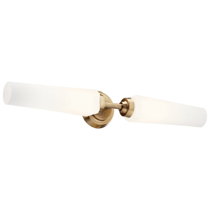 Kichler 55075CPZ Two Light Bath, Champagne Bronze