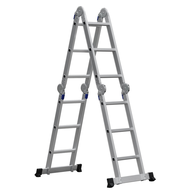 Samland 3.6M Multi-Purpose Aluminium Ladder  – 4 X 3 Rungs-LA303