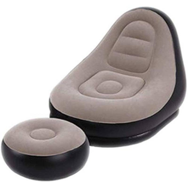 Appoggio Auto Gonfiabile Letto Divano Gonfiabile Pieghevole reclinabile Outdoor Divano Letto con Pedale Comfort Combinazione affollamento Sofa Chair