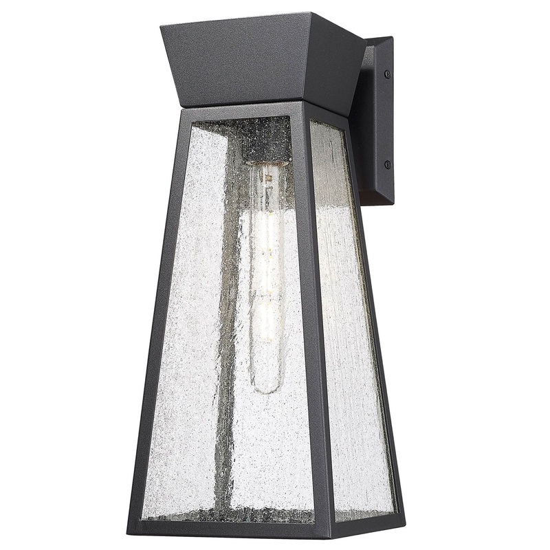 Lucian Outdoor Wall Light – Black / 17.00
