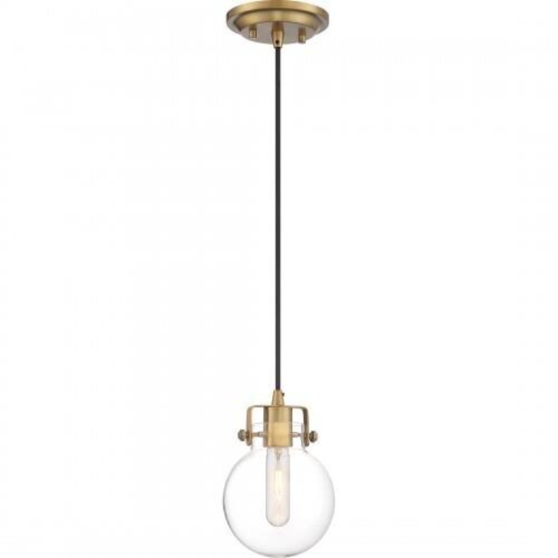 Quoizel SDL1506WS Sidwell Mini pendant weathered brass Mini Pendant