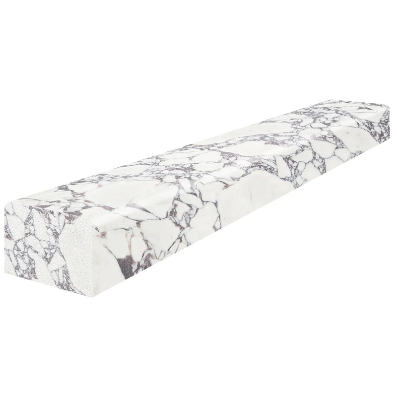 1.25″ x 12″ Viola Roccia Honed Marble Deco-Bar 1.25″ x 12″