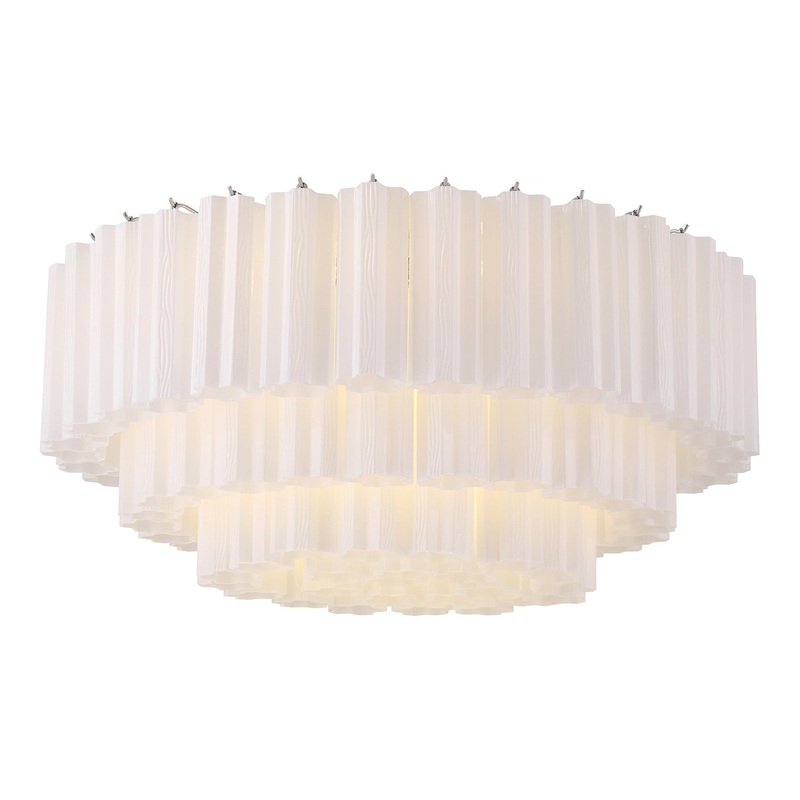 16 Light Flush Mount from the Addis Collection in Polished Chrome Finish by Crystorama