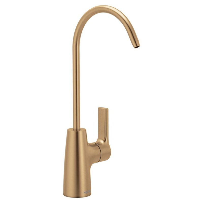 Beverage Faucet Sip Transitional 1 Lever CALGreen ADA Bronzed Gold High Arc Swivel 1 Hole 1.5 Gallons per Minute