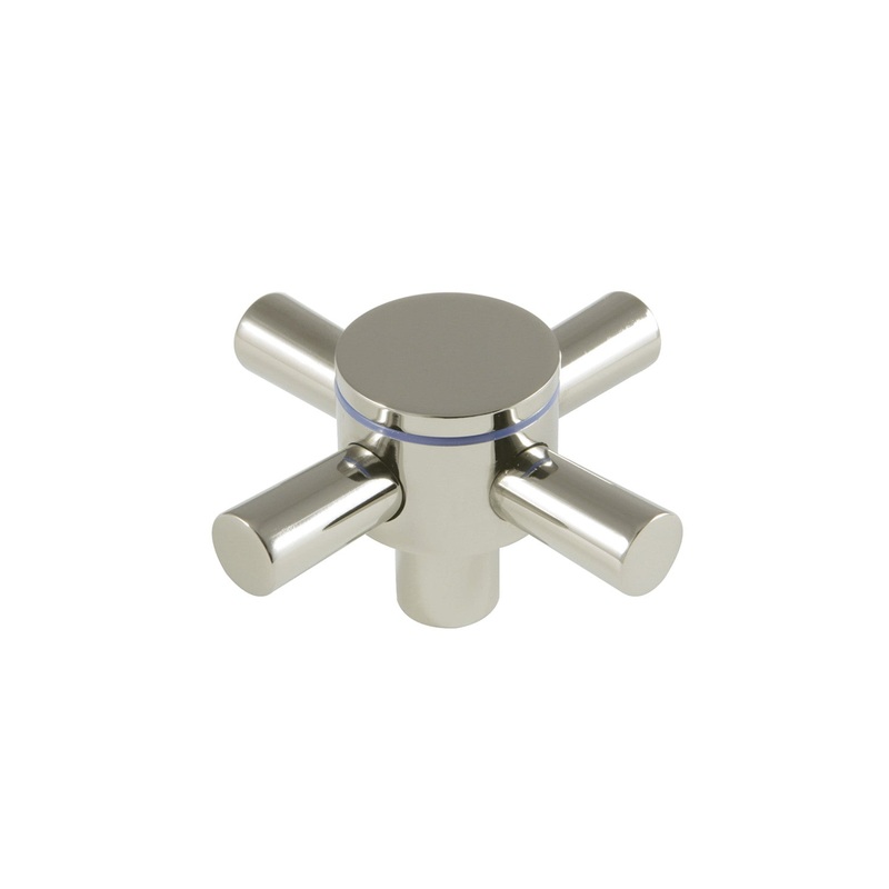 Concord KSH414PNC Cold Metal Cross Handle, Polished Nickel