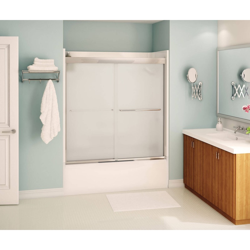 Kameleon Sliding Tub Door 55-59 x 57 in. 6 mm