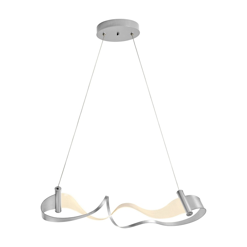 Zephyr LED Pendant Vintage Platinum