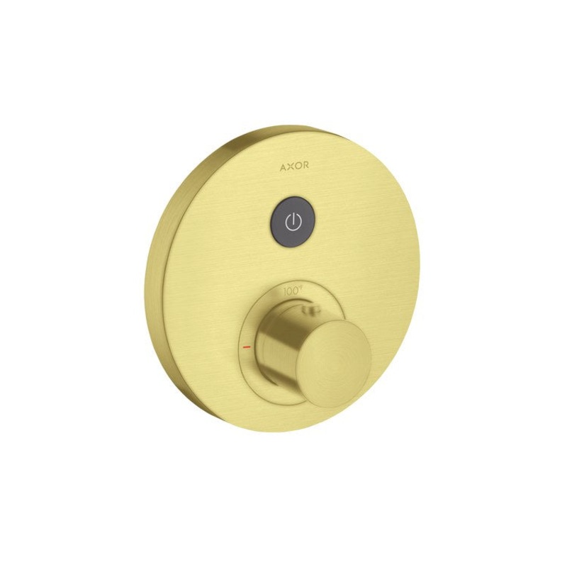 Diverter Trim Uno Trio/Quattro Brushed Gold Optic 1 Knob