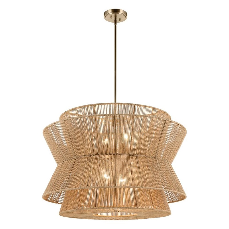 Ophira 36″ 4-Light Pendant Champagne Bronze