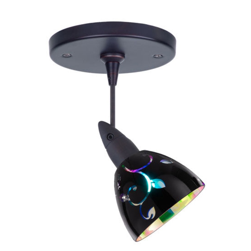 Besa 1SP-1858VB-BR Divi One Light Spotlight Bronze (Discontinued)