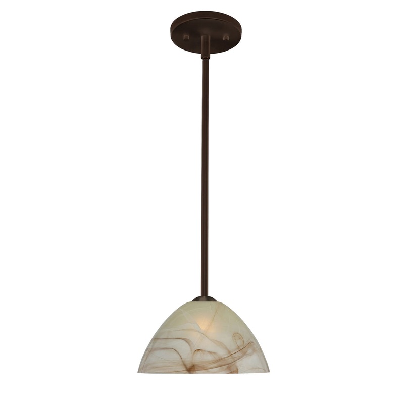 Besa 1TT-420183-BR Tessa One Light Pendant Bronze