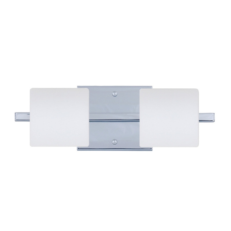 Besa 2WS-787307-CR Paolo Two Light Wall Sconce Chrome (Discontinued)