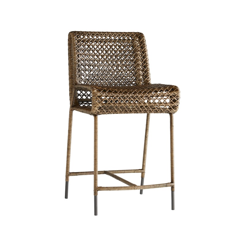 Arteriors 5564 Cameron Counter Stool Chestnut Wash