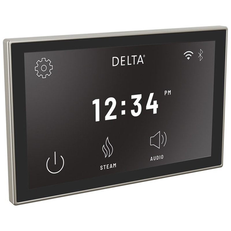 Display Interface Steamscape Lumicoat Stainless Temperature Range 50 DEG F to 125 DEG F for Steam Room 3-5/8 Inch