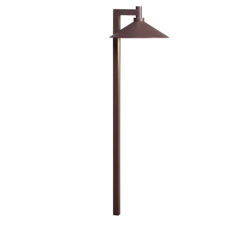 Kichler 15800AZT30R LED Path Light, Textured Architectural Bronze