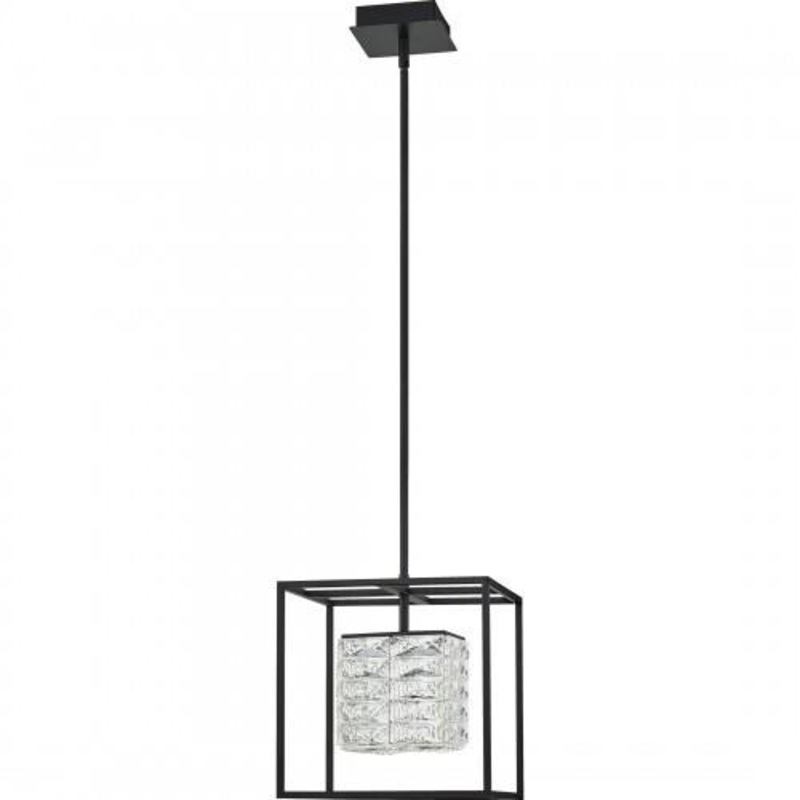 Quoizel PCDZ2812MBK Dazzle Pendant led light matte black Pendant