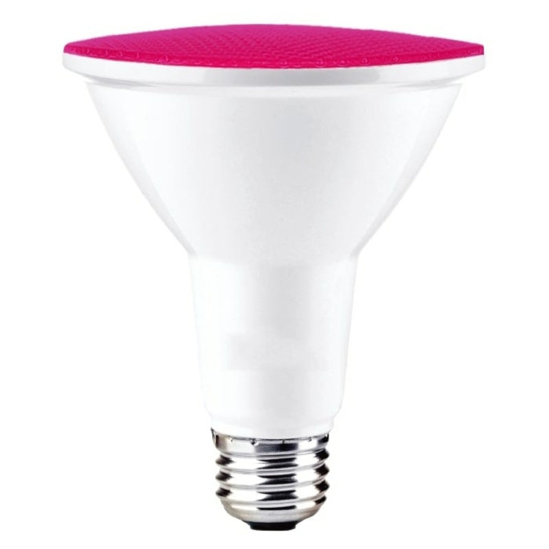 15 Watt PAR38 Pink, E26 base, 120 Volt Light Bulb by Bulbrite