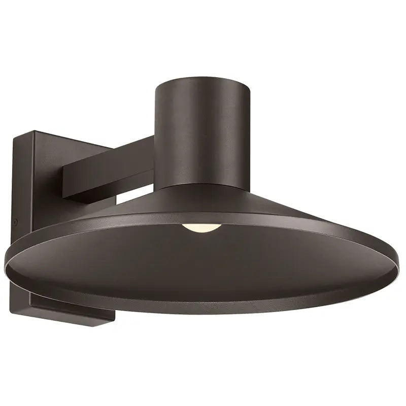 Ash 16 Outdoor Wall Bronze with Dome Lens 2700K / 18W (High Output) Button Photocontrol + Surge Protection