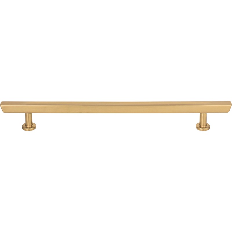 Atlas Homewares Conga Pull 7 9/16 Inch (c-c) Warm Brass