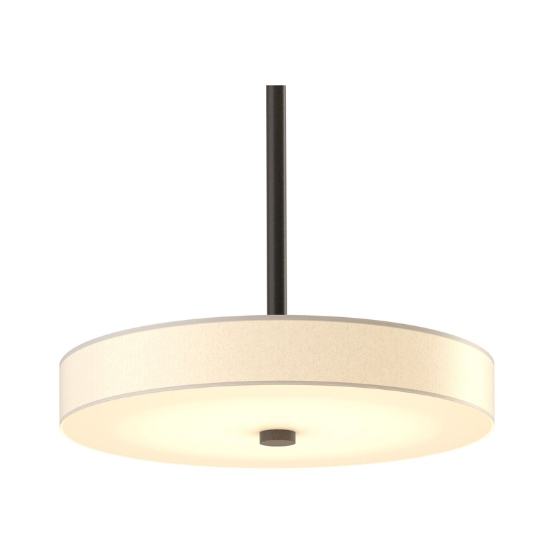 Disq LED Pendant Dark Smoke