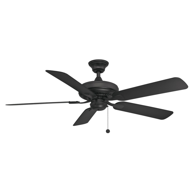 Fanimation FP9052BLW Edgewood 52 52″ Ceiling Fan Black