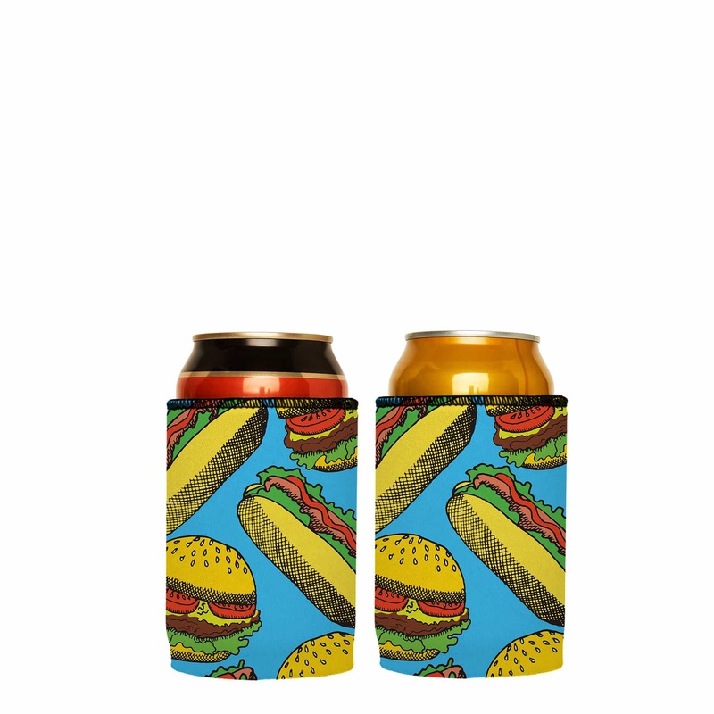 Hamburgers & Sandwiches Stubby Cooler 2-Pack – Standard