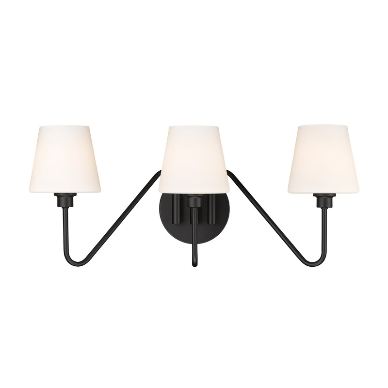 Kennedy Natural Black 3 Light Bath Vanity