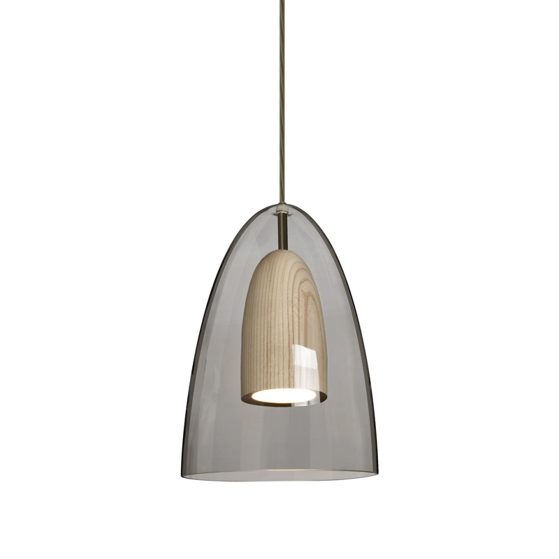 LED Pendant from the Dano Collection in Bronze Finish by Besa