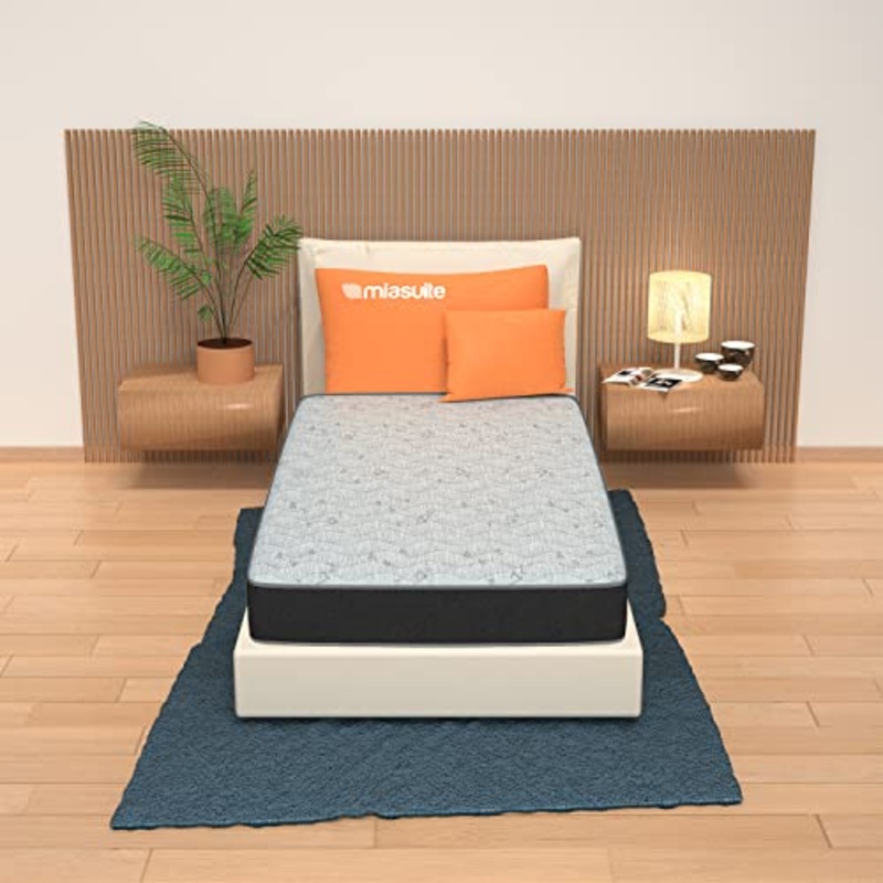 miasuite i sogni italiani Materasso Singolo 80×185 Alto 13 cm in Poliuretano Pieghevole e Ortopedico Modello Summit