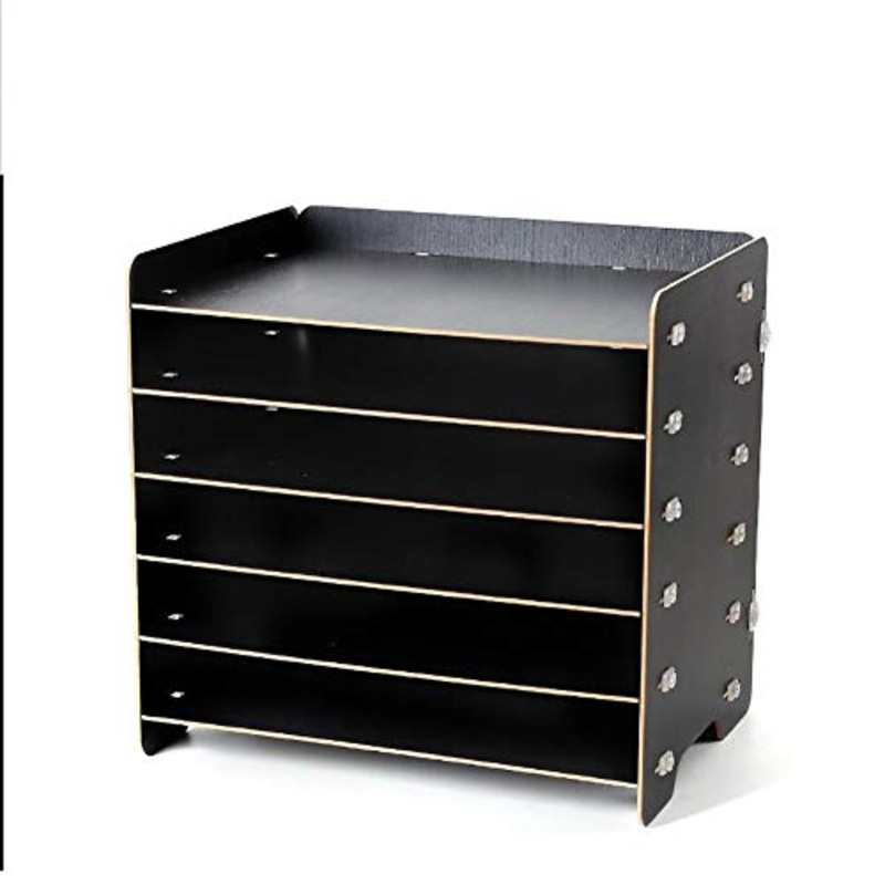 Schedario Classificatore Verticale Cartella del Desktop, Portariviste in Legno Scaffale per Cancelleria A pi Piani, Forniture per Ufficio O Articoli per La Casa (Size : #15)