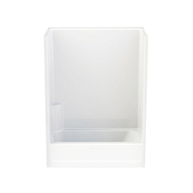 Tub and Shower Module Right Drain Linen 1 Shelf 50 Gallons 60 x 32 x 80-1/2 Inch