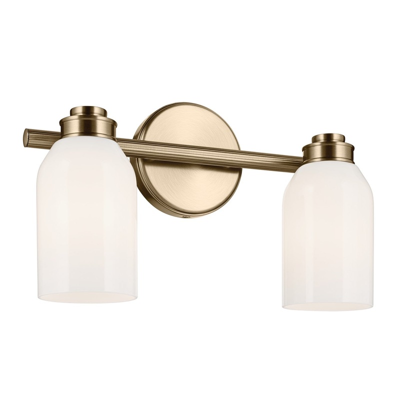 Kichler 55201CPZ Two Light Bath, Champagne Bronze
