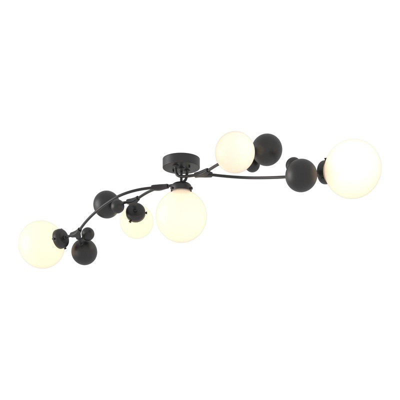 Sprig Semi-Flush Black Opal Glass (GG)