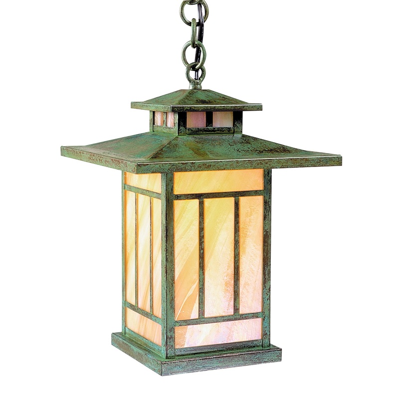 Arroyo KH-9GW-VP Kennebec One Light Pendant Verdigris Patina